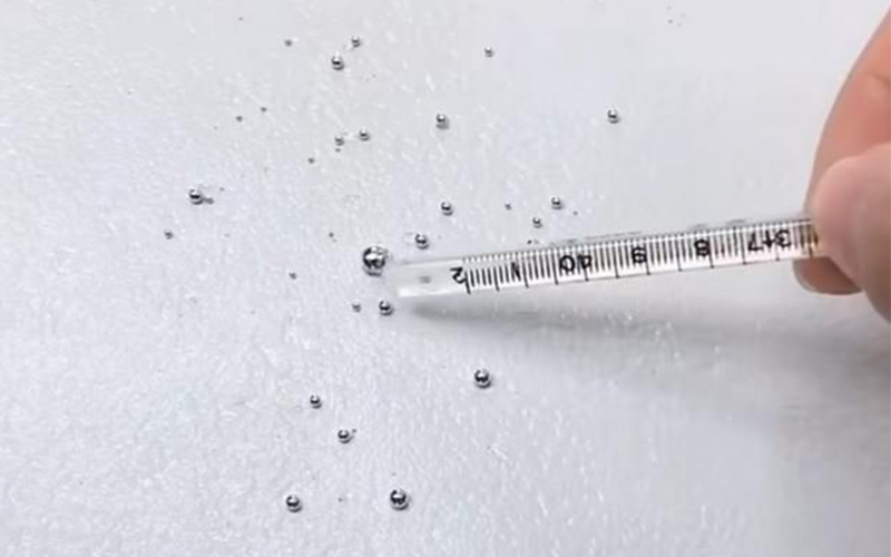 體溫計水銀打破怎么辦？